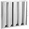 VEVOR Filtro per Cappa Commerciale, 493L x 493A x 45P mm, Filtro Deflettore per Cappa da Cucina in Acciaio Inox per Cappe di Scarico da Cucina con Classificazione Antigrasso, 4 Scanalature, 1 Pezzo