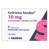 Sandoz Cetirizina Sandoz Antistaminico Sistemico 7 Compresse Rivestite
