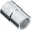 Beta 928A 22 - Chiavi a bussola con attacco quadro femmina 3/4 bocca esagonale, cromate
