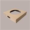 LUCGEL Coperchio Avana in Carta per Cestino Raccolta Differenziata 38x38 cm 2 pezzi