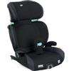Chicco Quizy i-Size, Seggiolino Auto 3-12 Anni (100-150 cm), Peso 15-36 kg, Con Sistema Isofix, Reclinabile, Regolabile in Altezza, con Braccioli Imbottiti e Seduta Confortevole, Gruppo 2/3, Nero