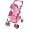 Giocheria Passeggino Deluxe Giocattolo con ruote Girevoli di Giocheria