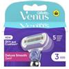 Gillette Venus Deluxe Smooth Swirl 3 Testine di ricambio per rasoio