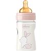Chicco Original Touch Biberon, Bimba, Flusso Lento, Rosa, 150 ml