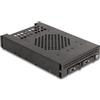 DeLOCK Rack mobile da 3.5â€³ per 2 x M.2 NVMe SSD con connettore OcuLink SFF-8612 (Delock 3.5 Mobile for NVM) [47070]
