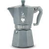 Bialetti Moka Exclusive 6 Tazze Induzione Grigio