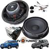 Focal Kit Casse Altoparlanti FOCAL IS VW 155mm Woofer Tweeter Posteriori per VW TIGUAN