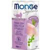 Monge Gatto Supreme Sterilised Tonno con Sogliola e Piselli 80g Busta