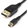 StarTech Cavo Sottile da mDP a DisplayPort 1.4 da 1m, 8K 60Hz, HDR