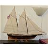 HiSModel Revell yacht USS America 1:56 - set di vele per modello cucito su macchina CNC