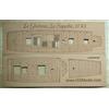 HiSModel Heller Le Superbe, Le Glorieux 1:150 - ponte in legno tagliato al laser per m...