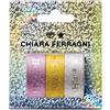 CHIARA FERRAGNI SET NASTRI ADESIVI GLITTERATI