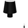 Lampada per bottiglia touch a LED - nero
