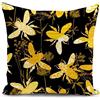 HUASHUZI federe cuscini divano 40 x 40 cm gialli ape nero regalo donna federe cuscini da esterno giardino balcone arredo copricuscini divano cuscino decorativi soggiorno camera da letto accessori