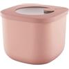 Guzzini - Kitchen Active Design, STORE&MORE BIO, Contenitore Ermetico Alto per Frigo/Freezer/Microonde (S) - Rosa Fiori di Pesco, 12,2 x 12,2 x h9,8 cm | 750cc - 170722251