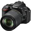Nikon D5600 Fotocamera Reflex Digitale con Obiettivo AF-S DX NIKKOR 18-105 mm VR, 24,2 Megapixel, LCD Touchscreen ad Angolazione Variabile 3, Nero