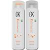 GK HAIR Global Keratin Balancing Shampoo & Conditioner 1000ml per Capelli Colorati Grassi Uso Quotidiano Detergente Profondo e Rimozione delle Impurità Unisex