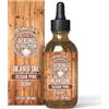 Viking Revolution - Olio da barba - Olio da barba da uomo con olio di argan e jojoba - Ammorbidisce, leviga e rafforza - Regali per gli uomini - Cedro e pino - 30 ml