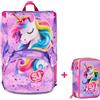 Zaino Sdoppiabile Big Seven Gang Scuola Fable Journey + Astuccio 3 Zip
