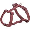 Trixie Pettorina per cani ad H Trixie Premium, sangria - Tg. S - M: 42 - 60 cm di circonferenza toracica, larghezza 15 mm