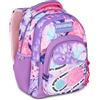 SEVEN Mitama Zaino Scuola LOVE&SHINE, New Plus, Triplo Scomparto