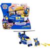SPIN MASTER Paw Patrol Air Rescue Elicottero Polizia con personaggio Chase con lanciatore e 2 proiettili