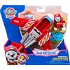 SPIN MASTER Paw Patrol Air Rescue Aereo di Soccorso Pompieri con Personaggio di Marshall con Lanciatore e 2 proi
