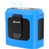 Zeadio Ventilatore portatile con clip per l'anca, 4 livelli di velocità, batteria da 10000mAh, ventilatore da collo a funzionamento a mani libere con funzione di ricarica e illuminazione, per vampate