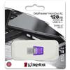 KINGSTON TECHNOLOGY Pendrive Kingston DataTraveler microDuo 3C 128 GB USB A 3.2 Viola