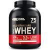 Optimum Nutrition Gold Standard 100% Whey, Proteine in Polvere, Gusto Neutro, 2.25kg, 75 Porzioni