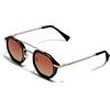 Hawkers PIERRE GASLY, Occhiali da sole Unisex - Adulto, Dust Green Forest · Brown, Taglia unica