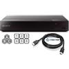 DYNASTAR Region Free Blu-Ray Player Compatible with Sony BDP-S6700 with 3D WiFi and 4K-Upscaling Multi Region Code Free | Blu-Ray Regions A, B, C | DVD Regions 0-8 with Dynastar 6FT HDMI Bundle
