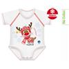 J Bimbi Warm Let It Snow - Body Neonato 0-36 Mesi Unisex Renna, 1 body