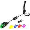 Hirisi Tackle Indicatore di abboccato illuminato a LED per pesca alla carpa, 1 pezzo