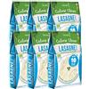 Slendier 6 x Slendier Tagliatelle konjac biologiche, stile lasagne, a basso contenuto calorico, shirataki, fonte di fibre, senza glutine 6 x 250 g