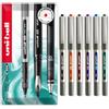 uni-ball Eye UB-157E - Penna a sfera con punta da 0,7 mm, confezione da 6