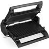 Princess 112536 Multi Grill 4 in 1, 1500 watt, 3 piastre intercambiabili, Termostato regolabile, Acciaio inossidabile