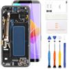 LADYSON OLED Schermo LCD per Samsung Galaxy S8 Plus G955 LCD Display per Samsung S8 Plus SM-G955F SM-G955U LCD Touch Screen Digitizer Assembly Ricambio Kit con Strumento (Nero con Cornice)