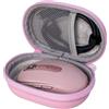 Safinein Custodia rigida da viaggio per mouse Logitech MX Anywhere 3S/Anywhere 2S/Anywhere 3/Anywhere 2/Anywhere 2/Anywhere 2/Compact Performance Wireless Mouse (rosa)