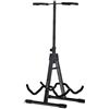 Proel FC820 - Supporto universale doppio per basso, chitarra elettrica, classica, acustica, Grigio Antracite