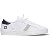 D.A.T.E. HILL LOW CALF Sneaker uomo bianca/nera in pelle