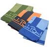 Renato Balestra Telo Mare Microfibra, 3pz Multicolore (Verde + Arancio-Nero + Azzurro Royal)