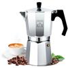 Cecotec Caffettera Italiana Moka Express Mokclassic 300 Shiny, Alluminio, per Tutta la Cucina, 3 Tazze di Caffè, Articolazione in Silicone, Mango Ergonomico e Filtro in Acciaio Inossidabile