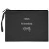 Bonateks Trfcb102043, Pochette da Donna, Nero