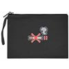 Bonateks Trfcb101662, Pochette da Donna, Nero