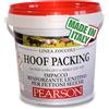 PEARSON Grasso Zoccoli Cavallo HOOF Packing Nero Pearson 1 kg, Balsamo Cavallo Lenitivo Rinforzante per Fettoni Secchi e Affaticati, Terreni Duri e Ferratura, con Erba Medica e Catrame Vegetale Naturale.