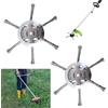 DONGZQAN 2 pezzi tagliaerba in filo di acciaio, spazzola per decespugliatore, accessori, spazzola per erbacce, per tagliaerba a batteria