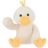 Apricot Lamb Peluche di anatra per bambini, morbido e carino peluche per neonati, ragazze e ragazzi, anatra di Pasqua, colore bianco, 23 cm