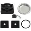 RicambIT Kit Ricambi Manutenzione Compatibile Con Didiesse Frog - Porta Cialda - Filtro Doccia - Dado - Guarnizione - Beccuccio - 2 Spessori