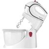 Avilia Impastatrice 500W - Motore Potente, Fruste in Acciaio Inox da 2,5 Litri, 5 Velocità Regolabili e Funzione Turbo per Impasti Perfetti di Pane, Pasta Frolla e Dolci